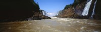 Waterfall in a forest, Iguacu Falls, Argentina Fine Art Print