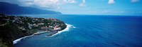 High angle view of an island, Ponta Delgada, Madeira, Portugal by Panoramic Images - 27" x 9"