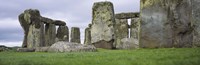 Rock formations of Stonehenge, Wiltshire, England Fine Art Print