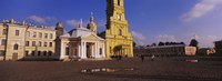 Facade of a cathedral, Peter and Paul Cathedral, Peter and Paul Fortress, St. Petersburg, Russia Fine Art Print