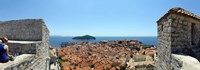 Island in the sea, Adriatic Sea, Lokrum Island, Dubrovnik, Croatia Fine Art Print