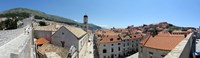 High angle view of buildings, Minceta Tower, Dubrovnik, Croatia Fine Art Print