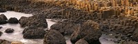 Basalt columns of Giant's Causeway, Antrim Coast, Northern Ireland. Fine Art Print