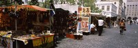 Flea market at a roadside, Greenmarket Square, Cape Town, Western Cape Province, Republic of South Africa Fine Art Print