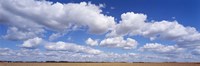 Clouds over a field near Edmonton, Alberta, Canada Fine Art Print