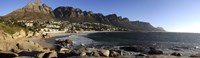 Camps Bay with the Twelve Apostles in the background, Western Cape Province, South Africa Fine Art Print
