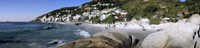 Boulders on the beach, Clifton Beach, Cape Town, Western Cape Province, South Africa Fine Art Print
