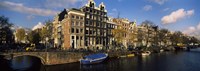 Buildings Along a Canal Amsterdam Netherlands