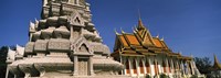 Pagoda near a palace, Silver Pagoda, Royal Palace, Phnom Penh, Cambodia Fine Art Print