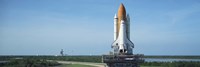 Rollout of Space Shuttle Discovery, NASA Kennedy Space Center, Cape Canaveral, Brevard County, Florida, USA Fine Art Print