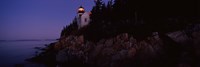 Bass Head Lighthouse, Bass Harbor, Mount Desert Island, Maine by Panoramic Images - 27" x 9"