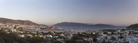 High angle view of a town, The Castle of San Pedro, Bodrum, Aegean Sea, Turkey by Panoramic Images - 27" x 9"