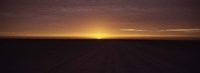 Sunset over a desert, Namib Desert, Swakopmund, Namibia by Panoramic Images - 27" x 9"