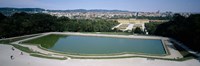 Pond at a palace, Schonbrunn Palace, Vienna, Austria Fine Art Print
