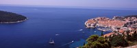 Buildings at the waterfront, Dubrovnik, Dalmatia, Croatia Fine Art Print