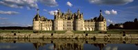 Facade of a castle, Chateau De Chambord, Loire Valley, Chambord, Loire-Et-Cher, France Fine Art Print