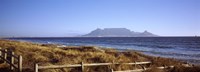 Sea with Table Mountain in the background, Bloubergstrand, Cape Town, Western Cape Province, South Africa by Panoramic Images - 27" x 9"