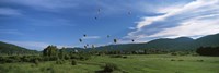 Hot Air Balloon Rodeo, Steamboat Springs, Colorado (horizontal) Fine Art Print