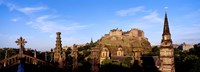 Castle viewed from St. John's Church, Edinburgh Castle, Edinburgh, Scotland Fine Art Print