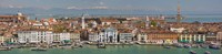 High angle view of a city at the waterfront, Venice, Veneto, Italy Fine Art Print