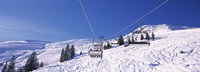 Ski resort, Reith Im Alpbachtal, Tyrol, Austria Fine Art Print