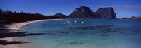 Coastline, Lagoon Beach, Mt Gower, Lord Howe Island, New South Wales, Australia Fine Art Print