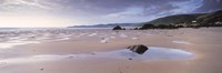 Beach, Putsborough, North Devon, Devon, England Fine Art Print