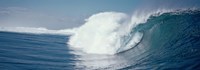 Crashing White Wave by Panoramic Images - 27" x 9"
