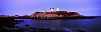Nubble Lighthouse, Cape Neddick, Maine by Panoramic Images - 27" x 9" - $28.99