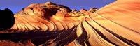 Sandstone hills, The Wave, Coyote Buttes, Utah, USA by Panoramic Images - 27" x 9"
