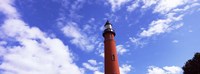 Low angle view of a lighthouse, Ponce De Leon Inlet Lighthouse, Ponce Inlet, Volusia County, Florida, USA Fine Art Print