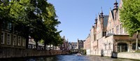 Canal in Bruges, West Flanders, Belgium Fine Art Print