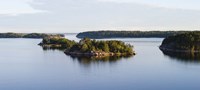 Small islands in the sea, Stockholm Archipelago, Sweden Fine Art Print