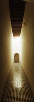 Corridor inside the Bahia Palace, Marrakesh, Morocco Fine Art Print