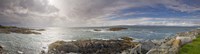 Clouds over the sea, Towards Rum and Isle Of Skye, Mallaig, Highlands Region, Scotland Fine Art Print