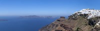 Village on a hill, Imerovigli, Santorini, Cyclades Islands, Greece Fine Art Print