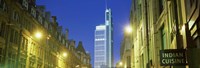 Heron Tower from London Wall, City of London, London, England Fine Art Print
