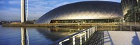 Close Up of the Glasgow Science Centre in River Clyde, Glasgow, Scotland Fine Art Print