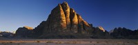 Seven Pillars of Wisdom, Wadi Rum, Jordan Fine Art Print