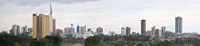 Skyline in a city, Nairobi, Kenya 2011 by Panoramic Images, 2011 - 35" x 8"