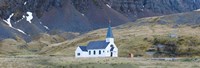Old whalers church, Grytviken, South Georgia Island Fine Art Print