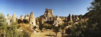 Caves and Fairy Chimneys in Cappadocia, Central Anatolia Region, Turkey Fine Art Print