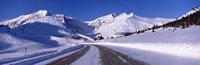 Canada, Alberta, Banff National Park, icefield, road Fine Art Print