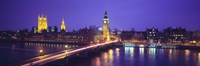 England, London, Parliament, Big Ben Fine Art Print