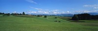 View Along Rural Hillside, Zurich, Switzerland Fine Art Print