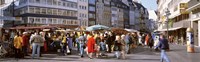 Farmer's Market, Bonn, Germany Fine Art Print