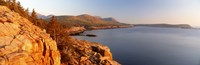 High angle view of a coastline, Mount Desert Island, Acadia National Park, Maine, USA Fine Art Print