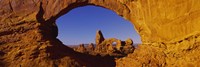 Blue Sky through Stone Arch, Arches National Park, Utah Fine Art Print