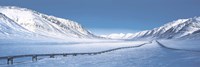 Alaska Pipeline, Brooks Range, Alaska Fine Art Print