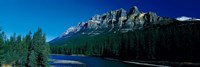 Castle Mountain, Banff National Park, Alberta, Canada Fine Art Print